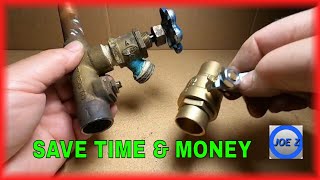 How to fix shut off valve that wont shut off. Time & money saving tip