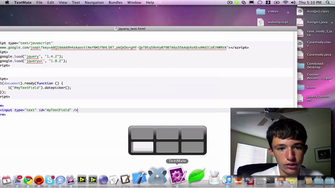 jQuery (UI) part 1 - Autocomplete and Datepicker