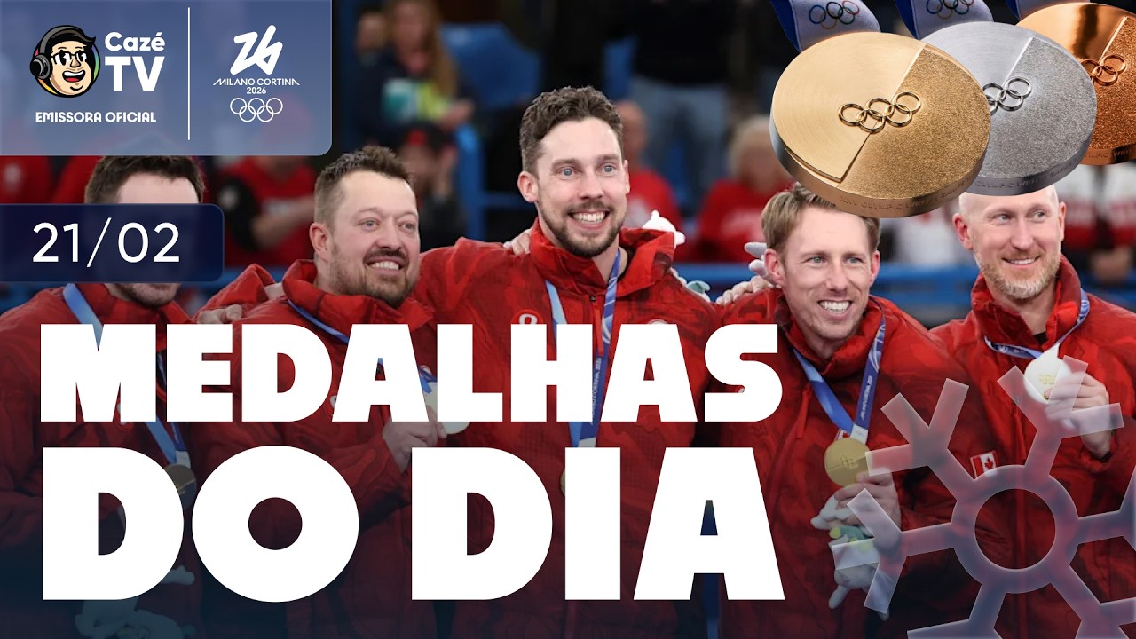 OS REIS DO CURLING! VEJA AS MEDALHAS DO DIA 21/02 NAS OLIMPÍADAS DE INVERNO