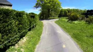 preview picture of video 'Bike tour in Cantal/France - from one hamlet to the other  - VTT'