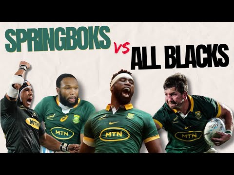 Springbok Tries vs All Blacks: The Greatest Moments (2018-2024)
