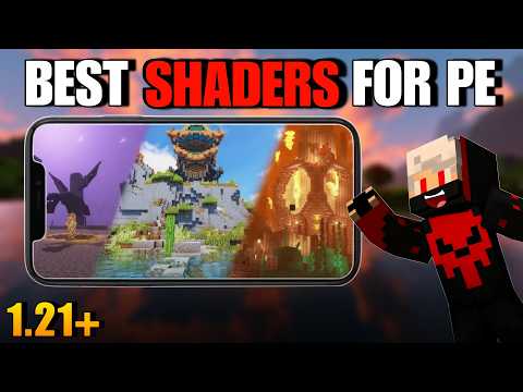 Top 5 BEST SHADERS for Minecraft PE 1.21+ (2025) HINDI