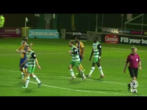 The Stags miss chances at Yeovil, 28Feb2017
