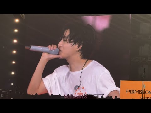 220416 V end ment - "Gentlemen vs. Ladies" Armys scream 방탄소년단 BTS PTD on stage Las Vegas Day 4