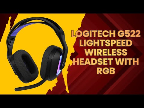 Logitech G522 LIGHTSPEED Wireless Headset with RGB