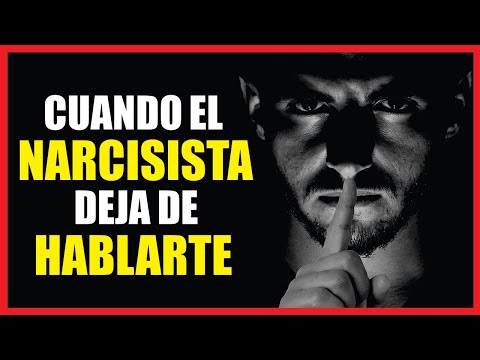 Cuando el NARCISISTA TE DEJA DE HABLAR 🤐 [Tratamiento de Silencio o Ley de Hielo]