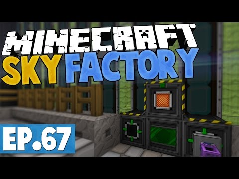 Minecraft Sky Factory 2.5 - DIAMOND COOLED MAX SIZE REACTOR! #67 [Modded Skyblock]