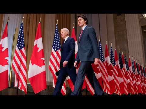 Prime Minister Justin Trudeau, U.S. President Joe Biden take questions at press conference