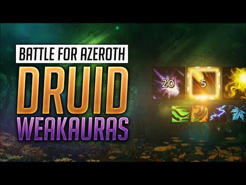 Druid WeakAuras BFA Patch + Guide - Balance, Feral, Guardian and Restoration