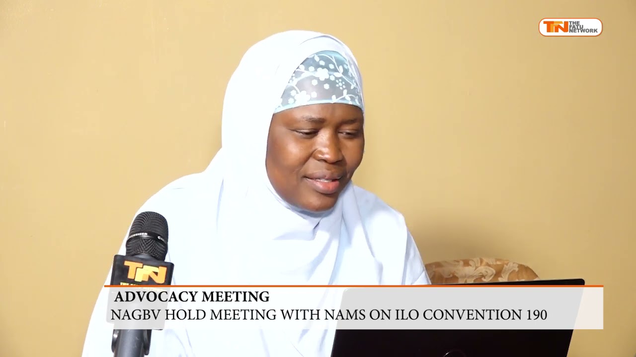 ADVOCACY MEETING: NAGBV HOLD MEETING WITH NAMS ON ILO CONVENTION 190
