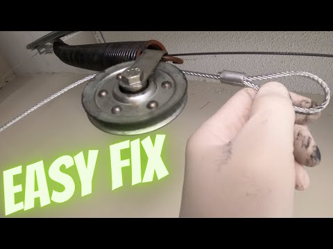 YouTube video about: How to repair garage door cable?