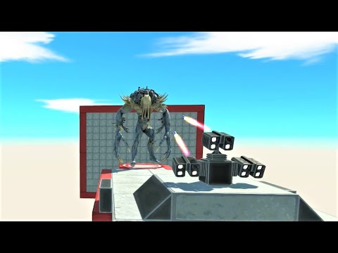 New weapon !! ROCKET LAUNCHER VS EVERY GIANT UNIT animal revolt battle simulator