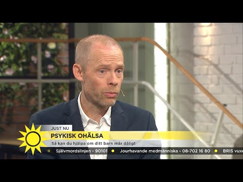Psykisk ohälsa hos riktigt unga har ökat senaste åren - Nyhetsmorgon (TV4)