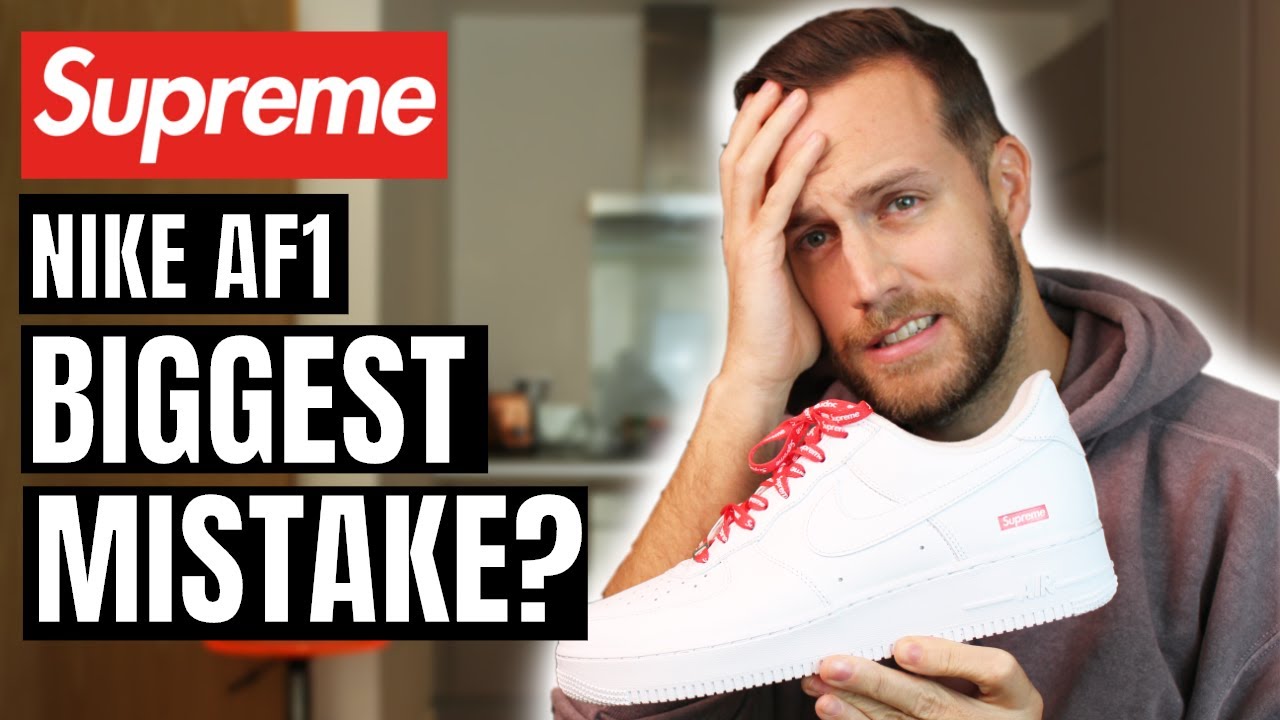 Supreme Nike Air Force 1 Low White Unboxing, Review and On Feet 2020