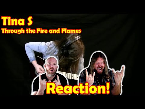 Musicians react to hearing Dragon Force - Through the Fire and Flames - Tina S Cover!!!!