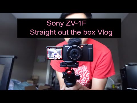 Sony ZV 1F - Out the Box Vlog