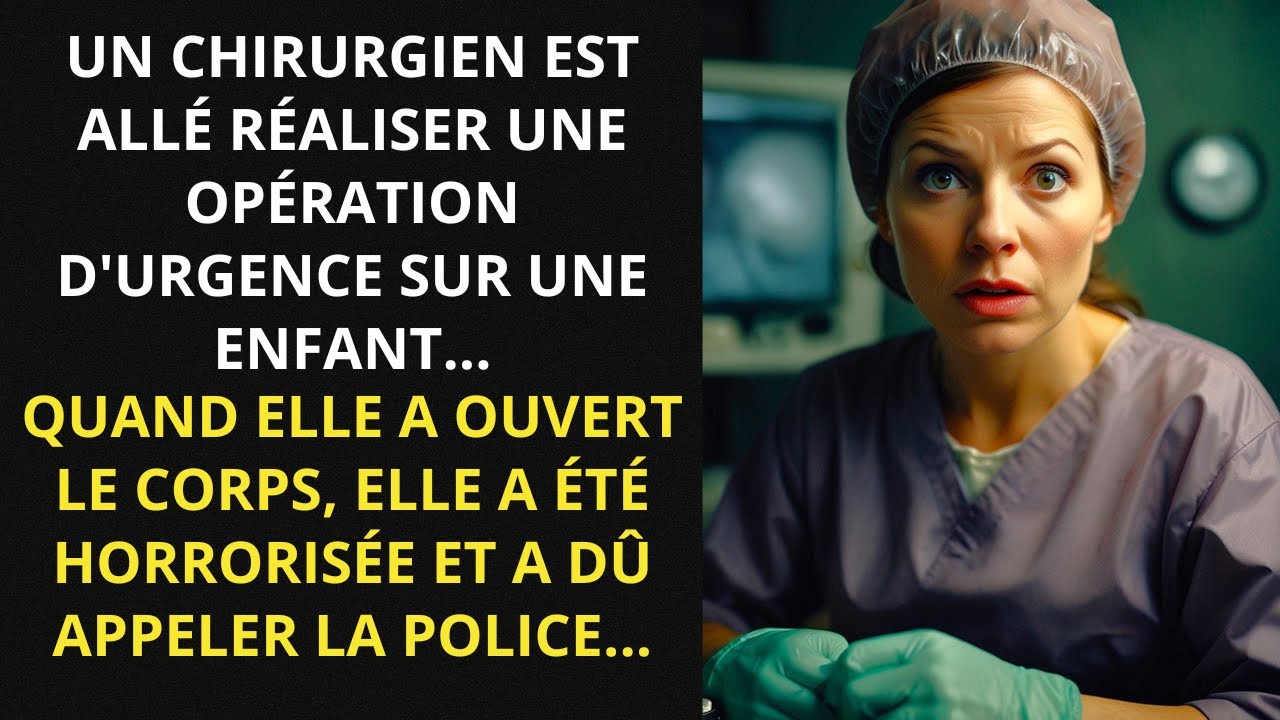 UN CHIRURGIEN EST ALLÉ RÉALISER UNE OPÉRATION D'URGENCE SUR UNE ENFANT...