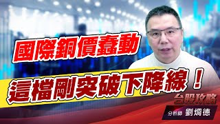 國際銅價蠢動，這檔剛突破下降線！｜台股攻略｜劉烱德 (圖)