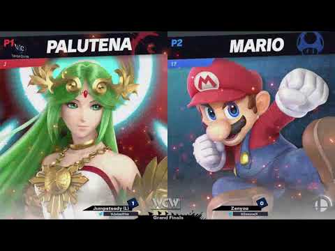 WCW 54 - Zenyou(Mario/Cloud) VS Jumpsteady(Palutena) Grand Finals