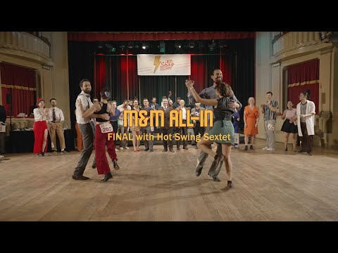 BCN Shag Festival 2023 - M&M All-In Final with Hot Swing Sextet