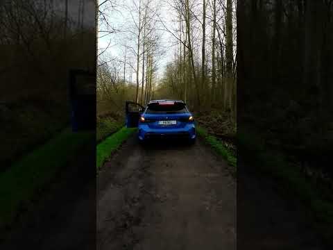 BMW M135i F40 Akrapovic warm startup