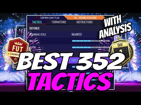 BEST FIFA 21 *END GAME* ATTACKING 352 PRO CUSTOM TACTICS + INSTRUCTIONS! BEST FIFA 21 CUSTOM TACTICS