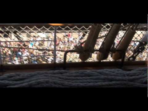 Italian sailfish "Amerigo Vespucci" in Odessa tribute