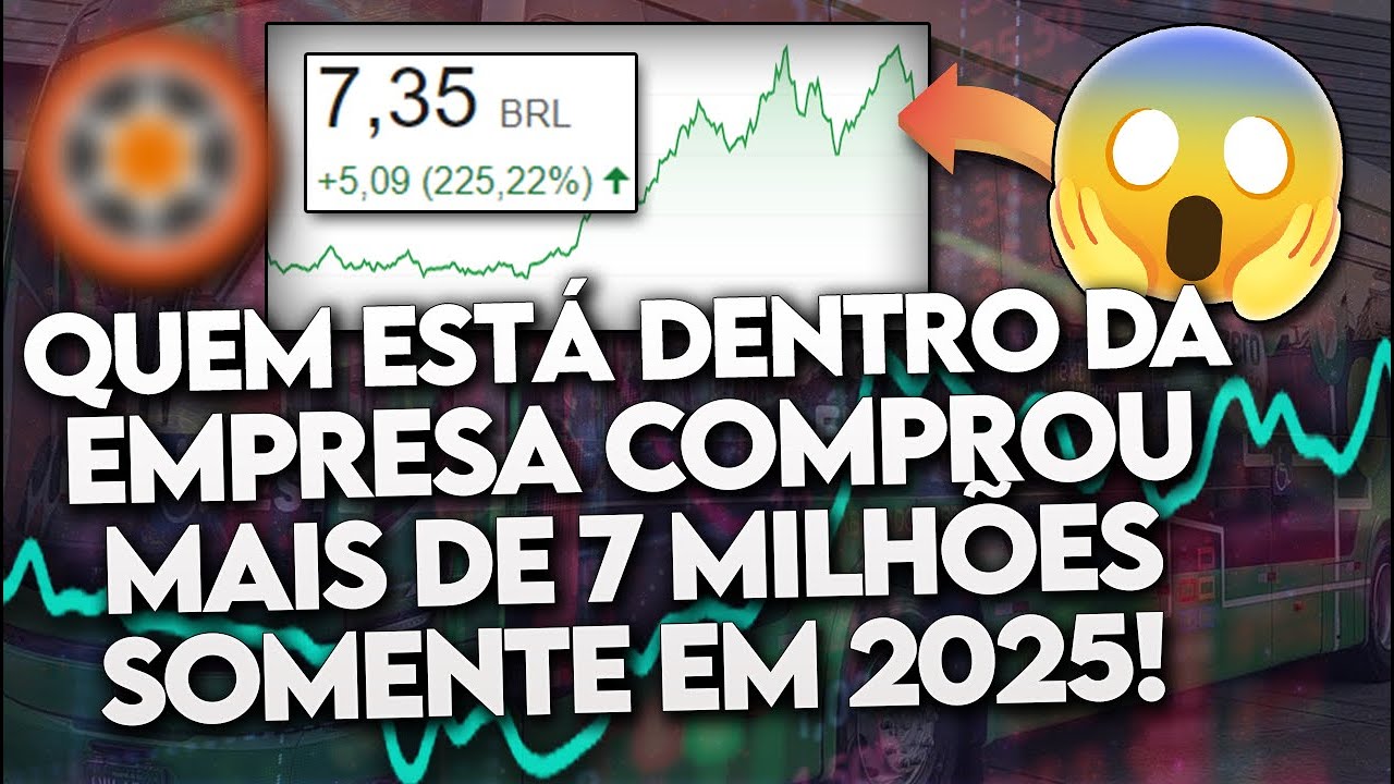 5 AÇÕES que a ADMINISTRAÇÃO está COMPRANDO! (Os INSIDERS estão OTIMISTAS?) - TOP 5