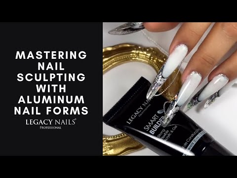 Mastering Nail Sculpting with Aluminum Nail Forms💅| Legacy Nails