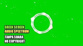 Download lagu Mentahan green screen audio spectrum tanpa suara | No copyright mp3
