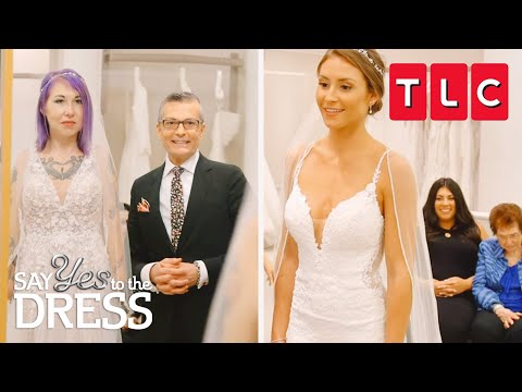CRAZY Wedding Dress Reveals! | Say Yes To the Dress | TLC