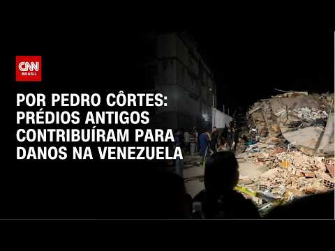 Edifícios mais antigos contribuíram para dano causado por terremotos na Venezuela| LIVE CNN