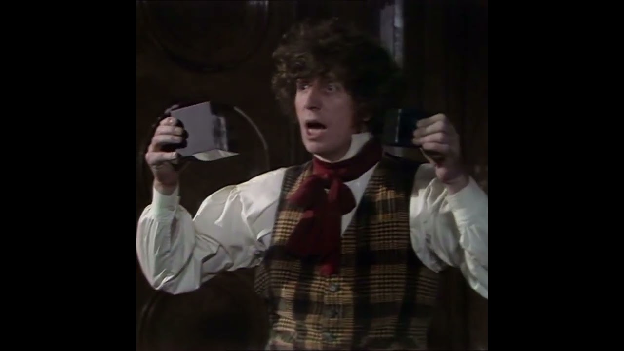 The Doctor explains trans-dimensional engineering to Leela #DoctorWho