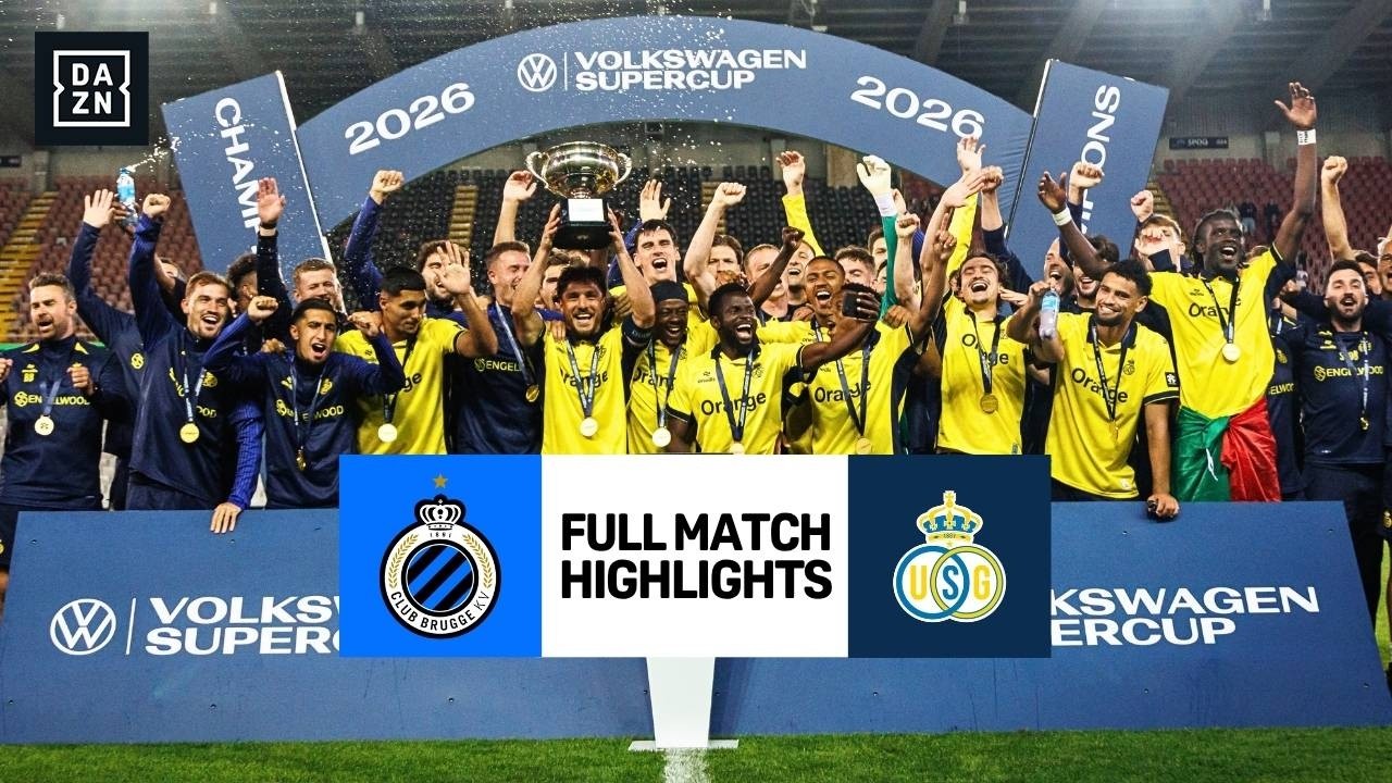 Club Brugge vs Union Saint-Gilloise | Belgian Super Cup Highlights | 2026