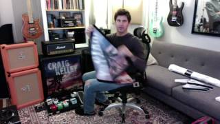 Video thumbnail for UNBOXING Custom Marshall Cabinet Grill Cloth - GEAR ADDICTS ANONYMOUS -  Woodshed Stage Art by Guitar Lava