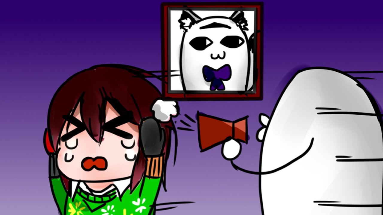 [ホロライブ Hololive] Roboco got scared so bad that she can't sleep [Phasmophobia]