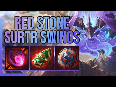 SURTR SWINGS WITH REDSTONE! Surtr Solo Gameplay (Smite Conquest)