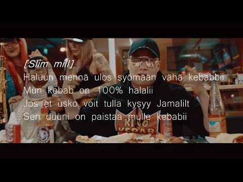 (LYRICS) KEBAB - Slim Mill x Fatboy L x A$AP Vergi