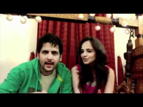 Amina Sheikh and Mohib  Mirza wishing you a happy new year , tvkahani.mp4