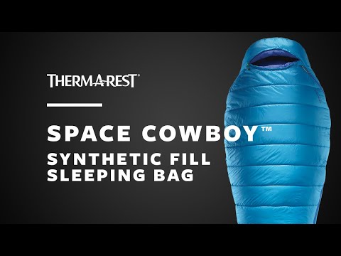 Therm-a-Rest Space Cowboy 45 Degree Synthetic Sleeping Bag (Closeout) video poster