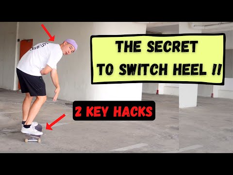 HOW TO SWITCH HEELFLIP! Pro hacks tutorial