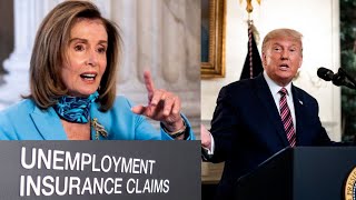 Actualización de Desempleo & Estímulo – Trump dice puede Convencer los Republicanos por más Dinero