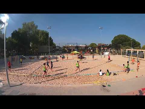 FINAL LIGA DE MADRID BALONMANO PLAYA JUVENIL FEMENINO BM GETASUR 2 - 0 HORMIGAS 23/06/2018
