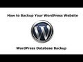 How to Backup Your WordPress Website ...