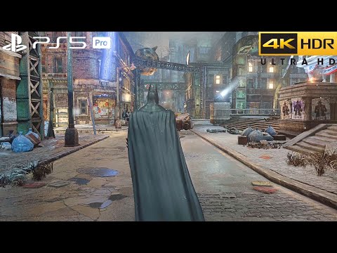 Batman: Arkham City Remastered (PS5 Pro) 4K HDR Gameplay - (Full Game)