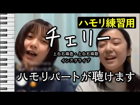 チェリー(アカペラ)/上白石萌音・上白石萌歌姉妹(ハモリ練習用) 歌詞付き音程バー有り