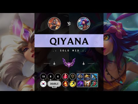 Qiyana Mid vs Neeko - KR Master Patch 14.9