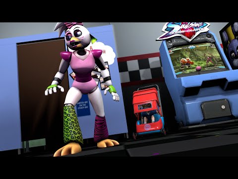 [Fnaf security breach/SFM] Gregory hides from chica