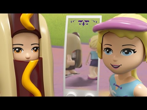 Vidéo LEGO Friends 41129 : La camionnette à hot-dogs du parc d'attractions