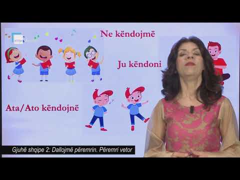 Gjuhë shqipe 2 - Dallojmë përemrin. Përemri vetor.